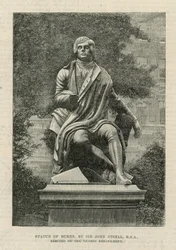 Statue of Burns, by Sir John Steell