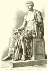 Statue of Tiberius, Found at Piperno