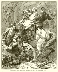 Stephen taken Prisoner at the Battle of Lincoln, 1139