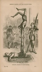 Street Acrobats Performing