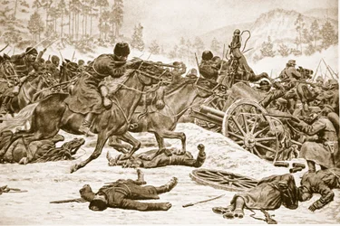 Stubborn Fighting on the Heights Carried by the Russians South of Dukla in the Carpathians, 1914-19