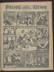 Terrible Firework Explosion at Wandsworth, Illustrated Police News