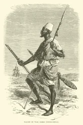 Talibe in War Dress, Senegambia