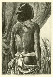 Tattooed Japanese Servant