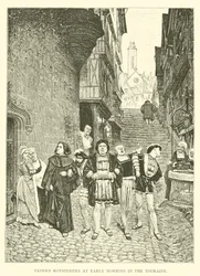 Tavern Roysterers at Early Morning in the Touraine