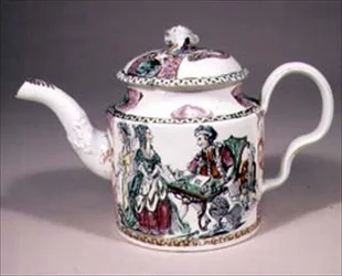 Teapot, with Inscription 