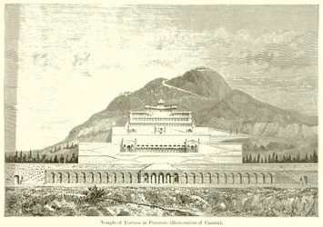 Temple of Fortune at Praeneste (Restoration)
