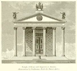 Temple of Rome and Augustus at Ancyra