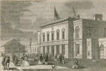 Terminus of the Blackwall Railway