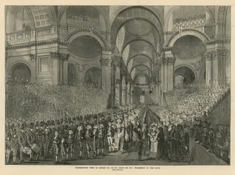 Thanksgiving Visit of King George III to St Paul