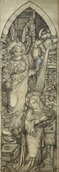 The Annunciation, workshop of Heaton, Butler & Bayne, c.1900