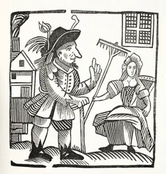 The Arraigning and Indicting of Sir John Barleycorn, Knt. (illustration)