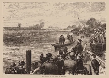 The Battle of the Boats at Chiswick