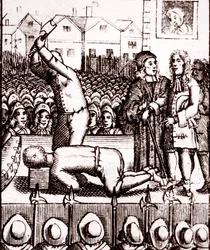 The Beheading of the Duke of Monmouth at Tower Hill, 15th July 1685
