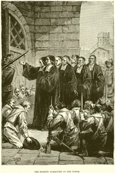 The Bishops committed to the Tower