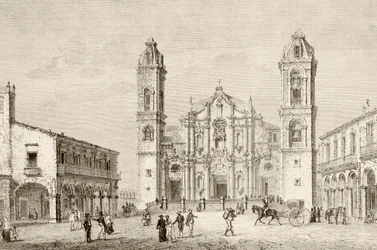 The Cathedral in Havana, Cuba