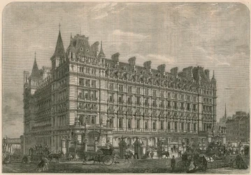 The Charing-Cross Railway Station and Hotel