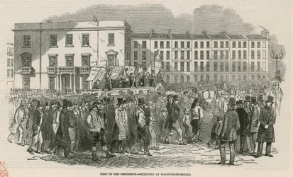 The Chartist Meeting on Kennington Common in 1848 (Detail)