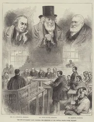 The City of Glasgow Bank Failure, the Prisoners at the Central Police Court, Glasgow