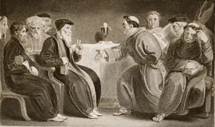 The Convocation at Oxford, Illustration from David Hume