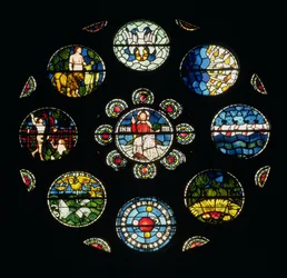 The Creation Window, designed by Philip Webb, William Morris and Edward Burne-Jones, 1861
