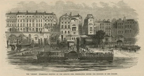 The Cricket Steamboat Explosion