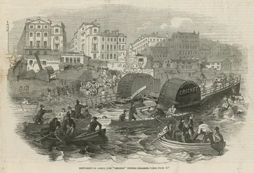 The Cricket Steamboat Explosion