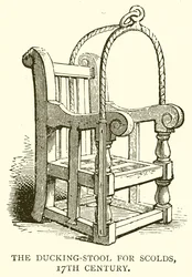 The Ducking-Stool for Scolds, 17th Century