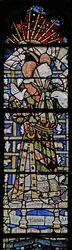 Window depicting a prophet - Isaiah?