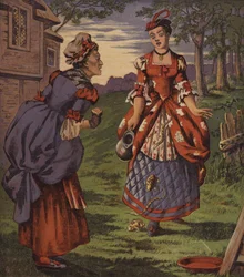 The Fairy At The Fountain, Or The Two Girls