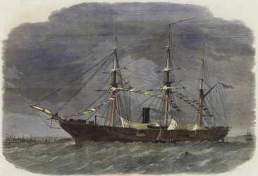 The Federal Sloop-of-War Tuscarora in Southampton Water
