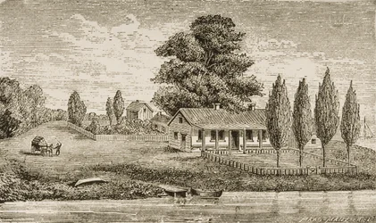 The First House to be Built by Mackinzie, Chicago (from 