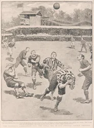 The Football Association Cup - The Final Tie in the Crystal Palace Grounds, 1895