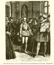 The French Ambassador at the Court of Queen Elizabeth, after the Massacre of St. Bartholomew
