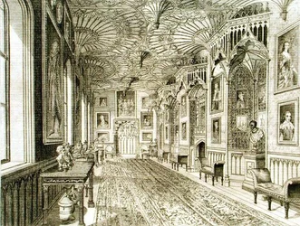 The Gallery, engraved by T. Morris, from 