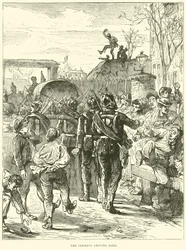 The Germans Leaving Paris, March 1871