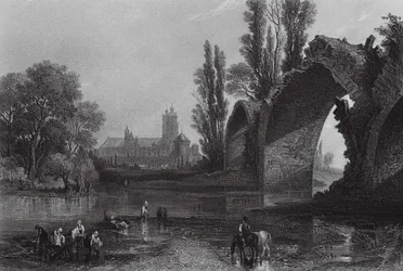 The Gothic Bridge of Eudes, Tours