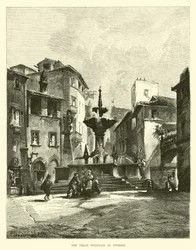 The Great Fountain in Viterbo