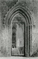 The Great Western Hall Leading to the Grand Saloon, Fonthill Abbey
