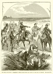 The Herald Delivering a Challenge to Single Combat from Lord Huntly to the Duke of Somerset