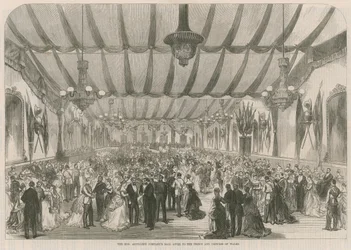 The Honourable Artillery Companys Ball given to the Prince and Princess of Wales
