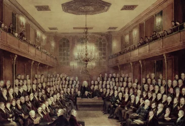 The House of Commons in Session