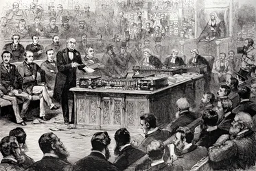 The House of Commons on Thursday April 8th: The Debate on the Government of Ireland, from 
