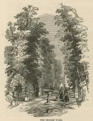 The Italian Walk in Vauxhall Gardens