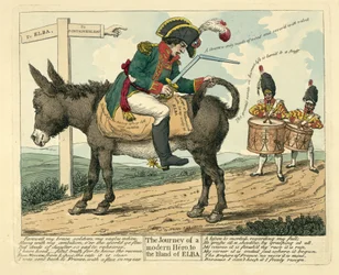 The Journey of a Modern Hero to the Island of Elba, published in London, 1814
