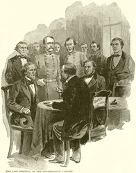 The Last Meeting of the Confederate Cabinet