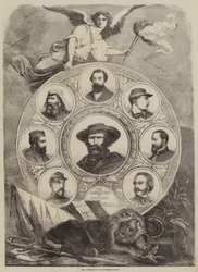 The Liberators of Southern Italy (engraving)