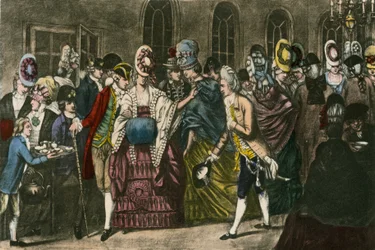 The Long Room at Bagnigge Wells at the Height of Fashionable Popularity in 1772