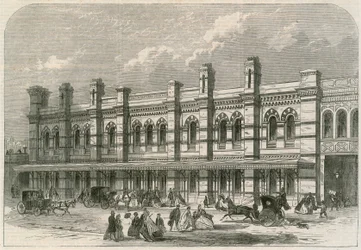 The Ludgate Hill Station of the London, Chatham and Dover Railway