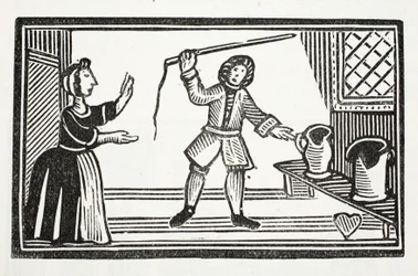 The Mad Pranks of Tom Tram (illustration)